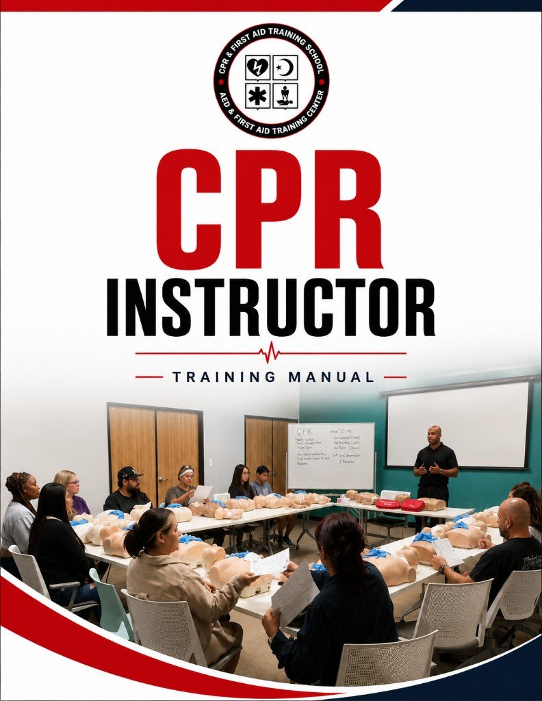 CPR Instructor training manual cover