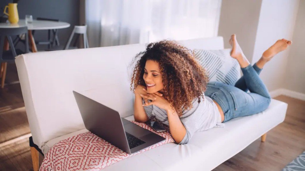 Online CPR certification with in-person skills check—student learning at home on a laptop